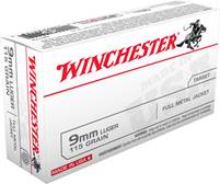 Winchester Ammo Q4172 USA 9mm Luger